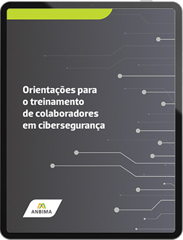 capa e-book do Guia ANBIMA de Cibersegurança