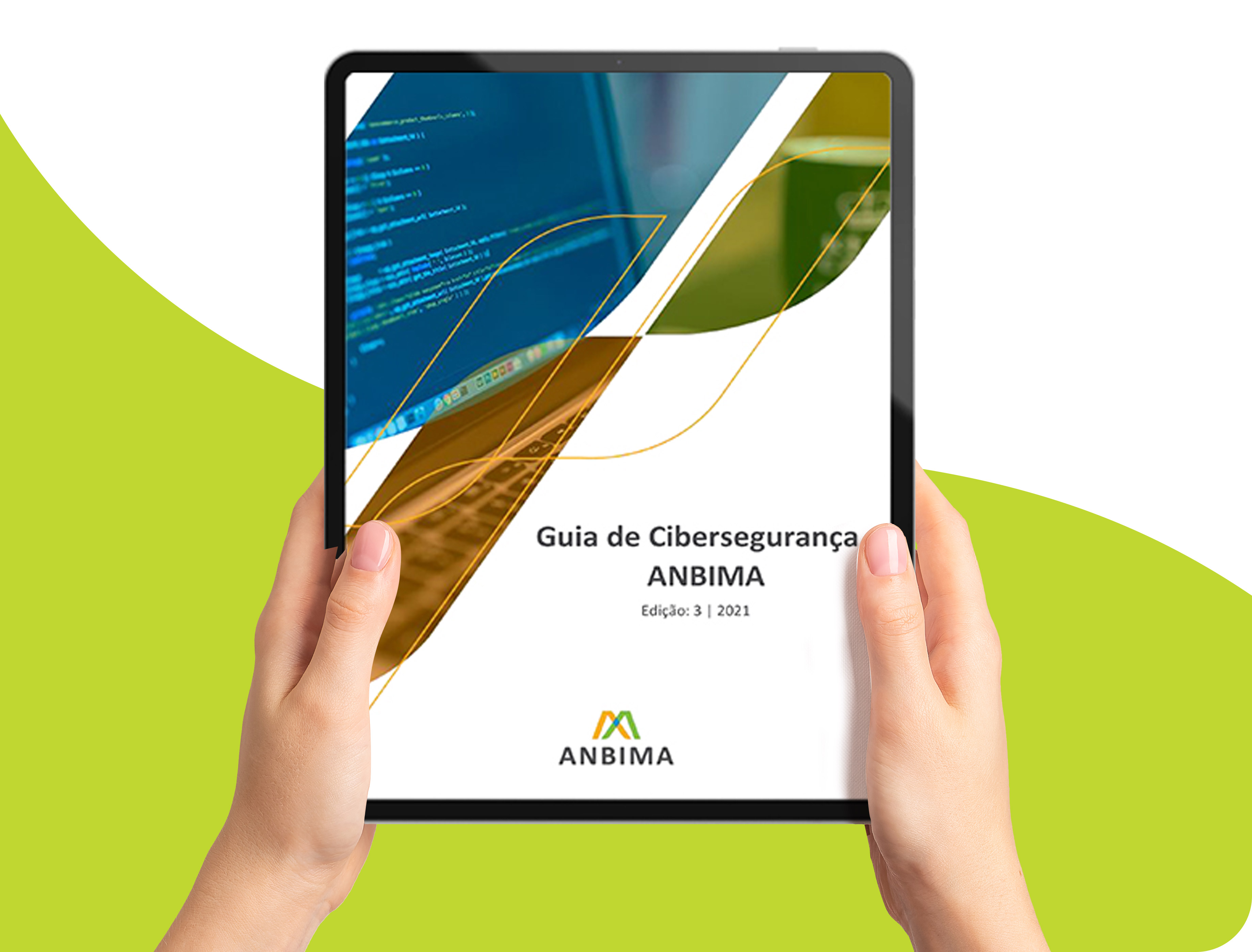 capa e-book do Guia ANBIMA de Cibersegurança