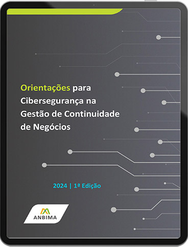 capa e-book do Guia ANBIMA de Cibersegurança